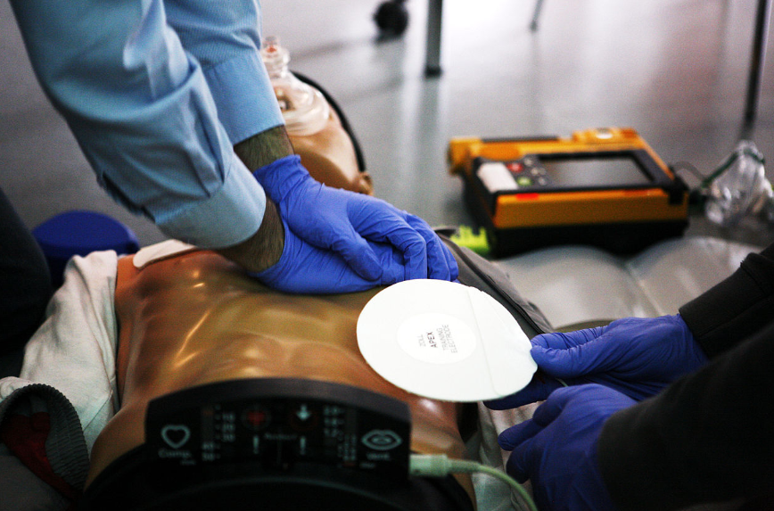 First aid training Vermont with pediatric CPR and AED certification.